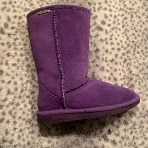 Purple Bear Paw Boots